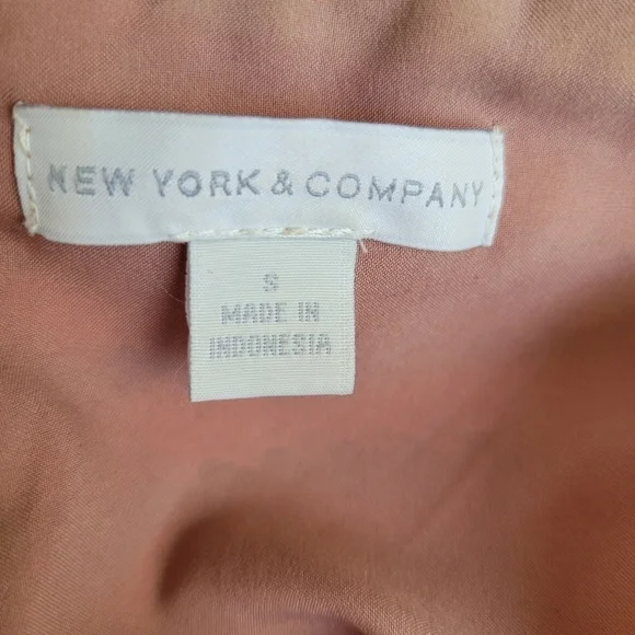 New York & Company Coral Lace Sleeveless Fit‎ and Flare Dress Size Small - Picture 5 of 5